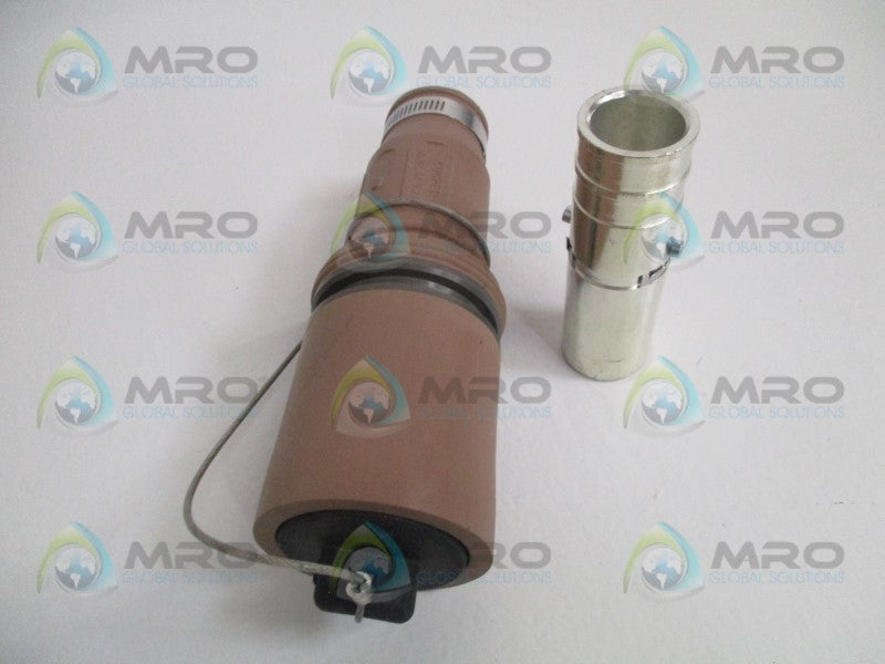 COOPER A201100-8 BROWN FEMALE PLUG INSULATOR  NSMP