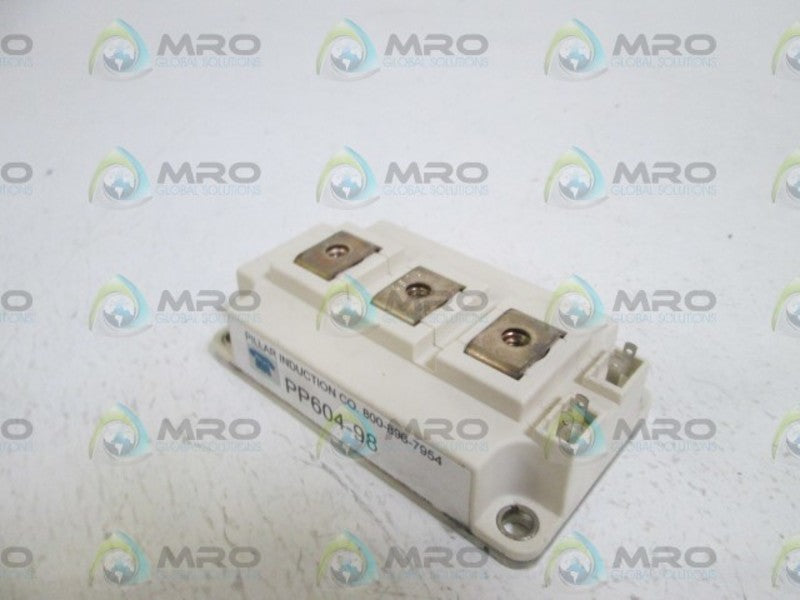 PILLAR INDUCTION CO. TRANSISTOR MODULE PP604-98 UNMP