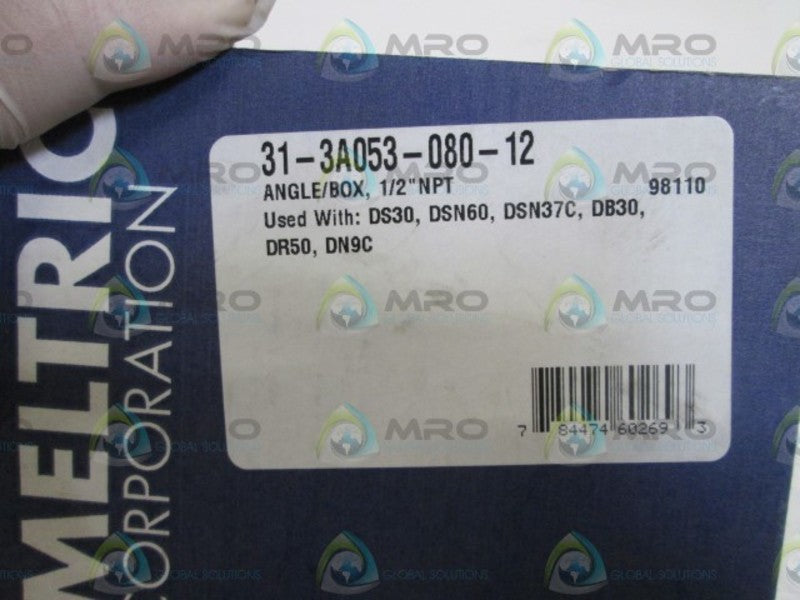 MELTRIC ANGLE/BOX 1/2" NPT 31-3A053-080-12 NSMP
