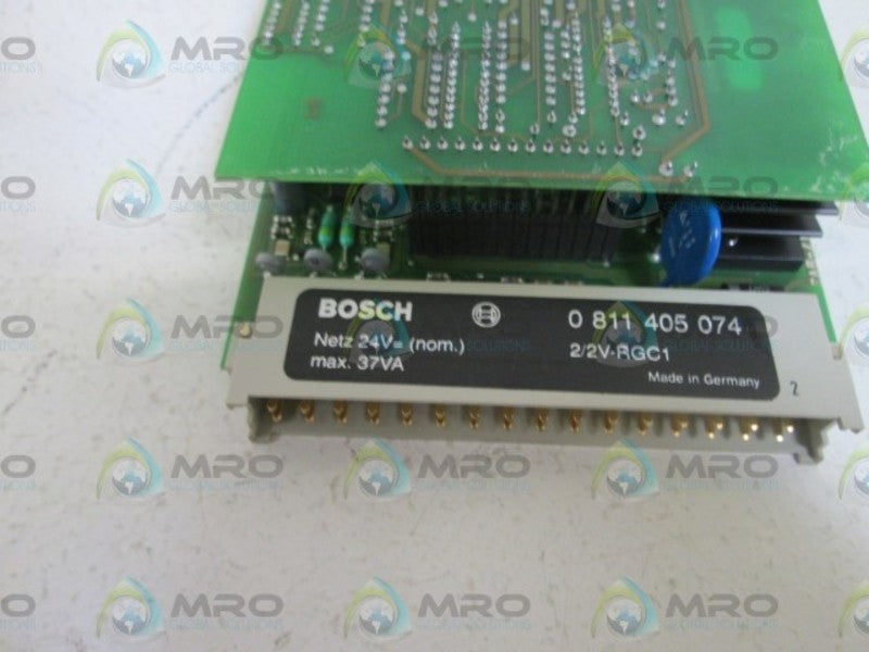 BOSCH 0811405074 CONTROL CARD  UNMP