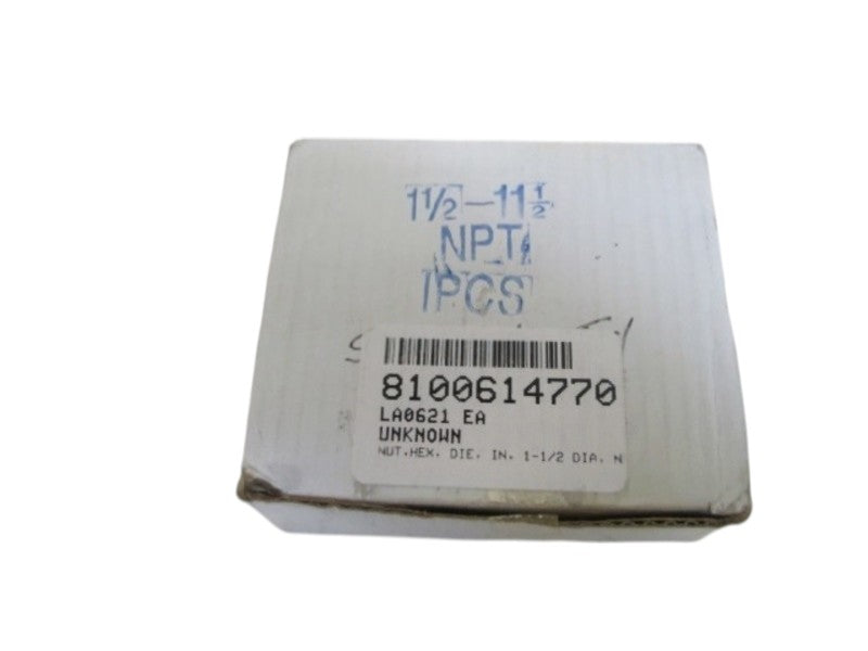 HEX NUT 1-1/2 " LA0621 NSMP