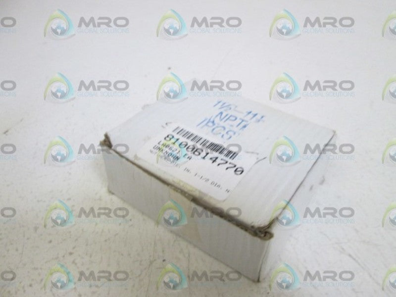 HEX NUT 1-1/2 " LA0621 NSMP