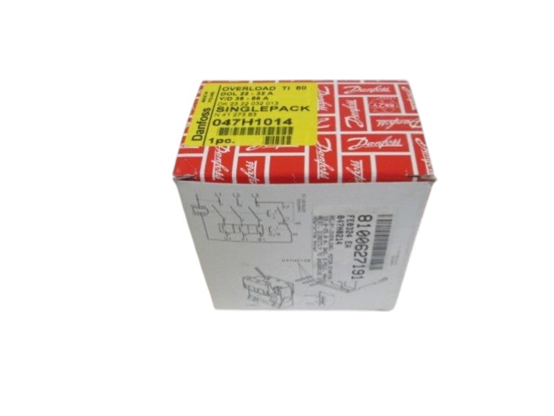 DANFOSS OVERLOAD RELAY TI 80  047H1014  NSMP