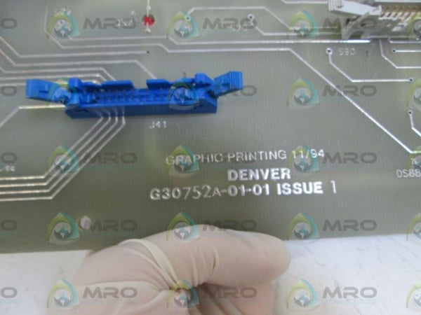 GRAPHIC PRINTING BOARD/PANEL DYSPLAY G30752A-01-01 UNMP