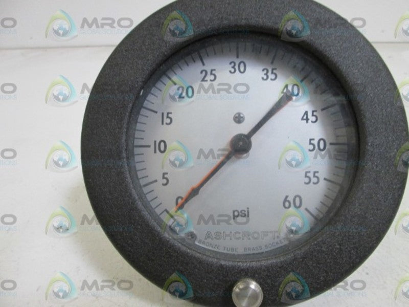 ASHCROFT GAUGE 0-60 PSI  NSNP