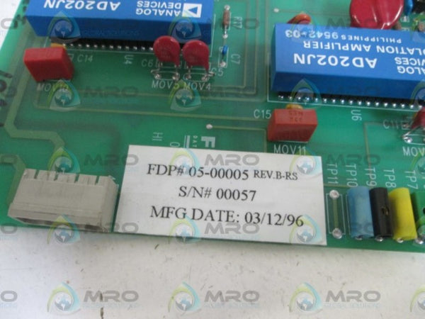 FISHER BOARD 05-00005 REV. B-RS  UNMP