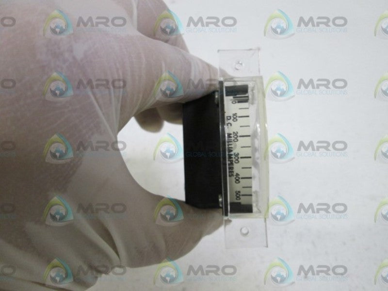 SHURITE PANEL METER 0-500 DC 3312/350  NSMP