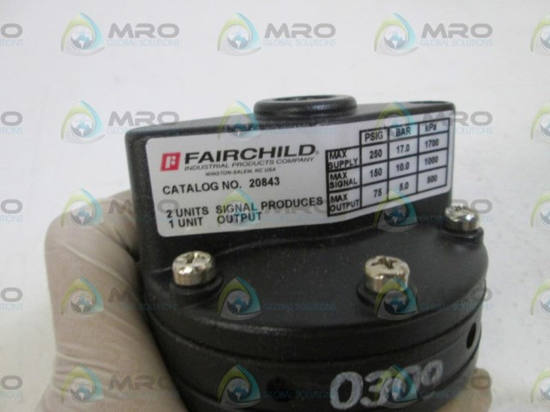 FAIRCHILD VOLUME BOOSTER 20843  NSMP