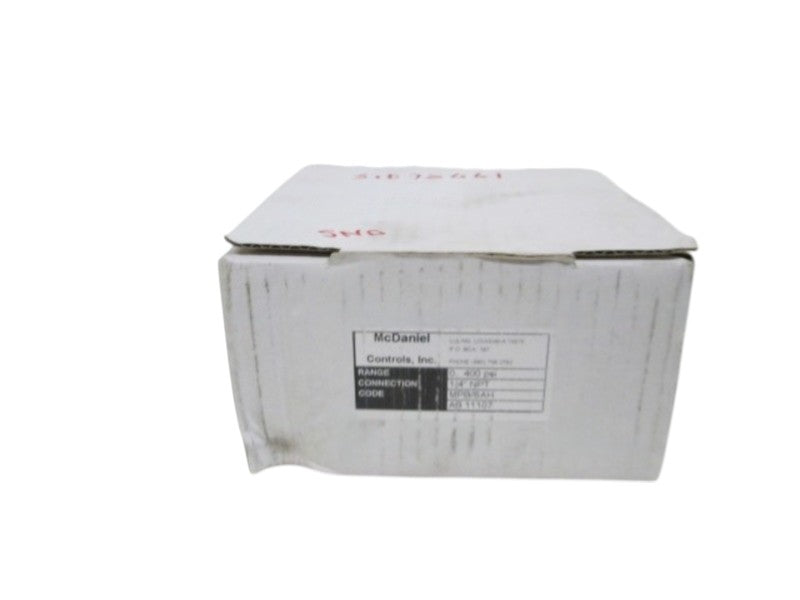 MC DANIEL CONTROLS, INC. GAUGE 0-400PSI 1/2" MPB/SAH NSMP
