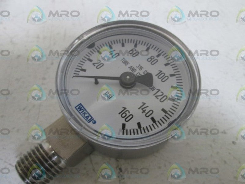 WIKA GAUGE 131.11 2" 160PSI 1/4" NPT 9117997 NSMP
