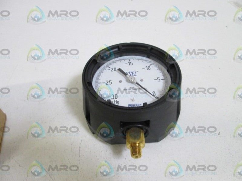 WIKA GAUGE 212.34 4.5" 30INHG VAC 1/4" NPT LM 9834036 NSMP