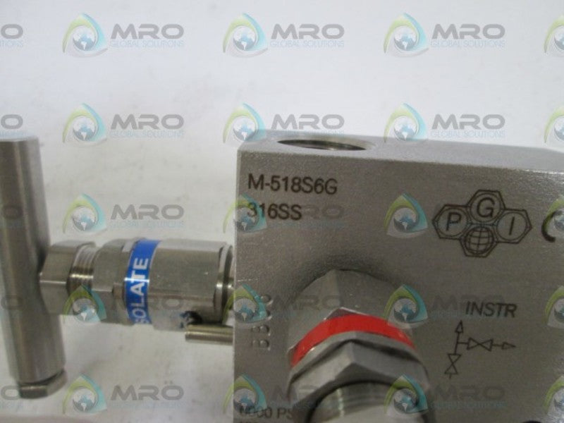 PGI VALVE M-518S6G 316SS NSNP
