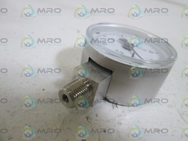 WIKA GAUGE 131.11 2" 30INHG VAC 1/8" NPT LM 9767881 NSMP