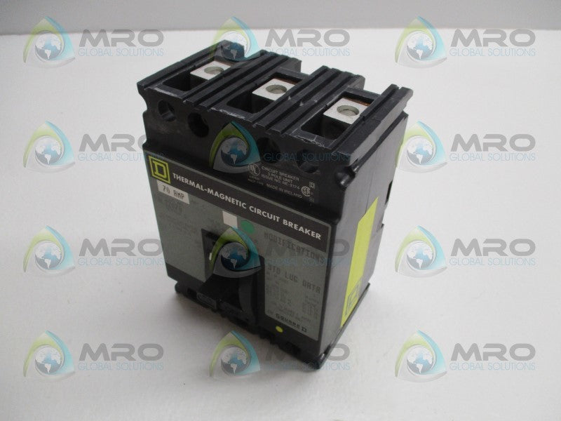 SQUARE D FAL32070 CIRCUIT BREAKER 70A (GRAY)  NSMP