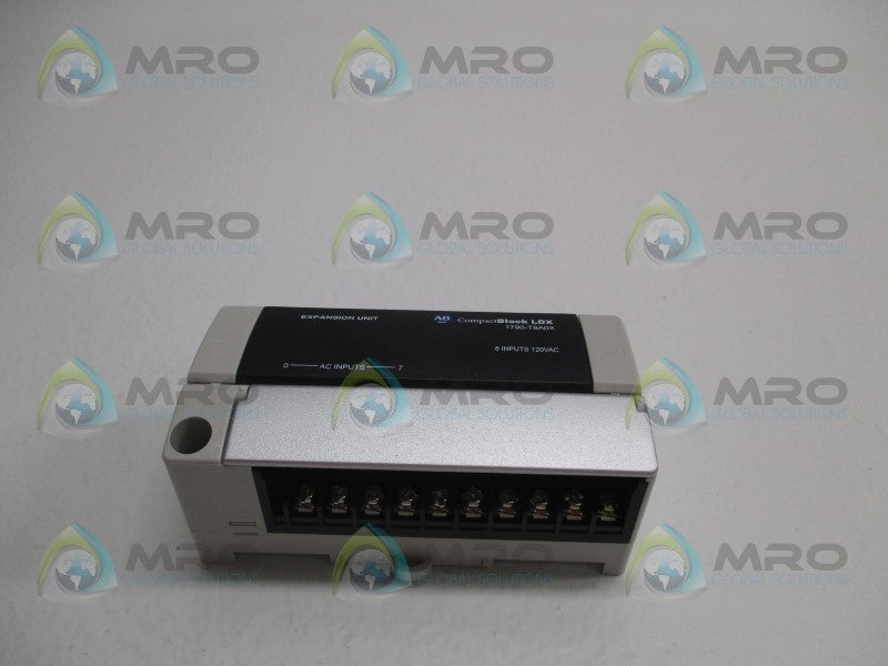 INDUSTRIAL SPARE PART CompactBlock 1790-T8A0X SER. A TERMINAL BLOCK  NSMP