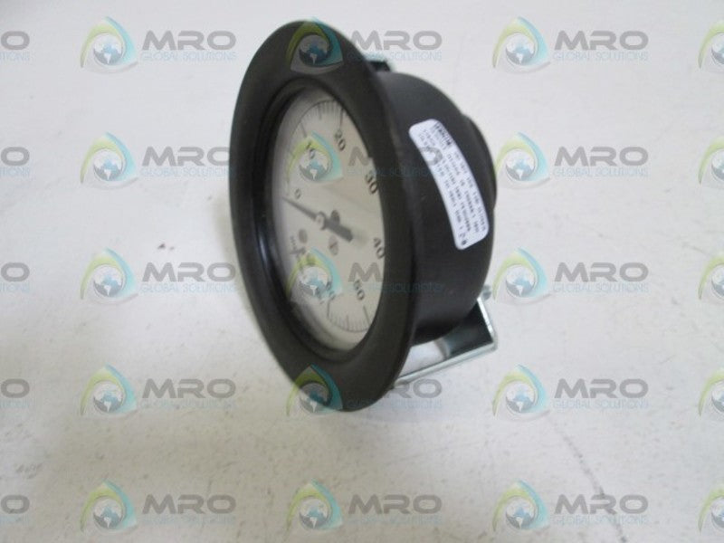 MARSH INSTRUMENT GAUGE 3.5" 1/4 NPT 0-60PSI H2046 NSMP