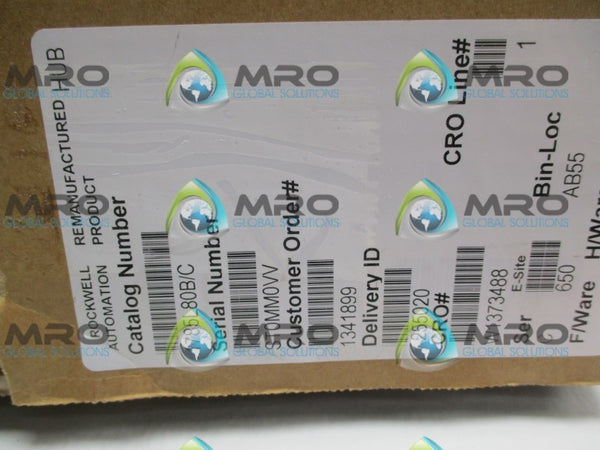 ALLEN BRADLEY 1785-L80B SER. C F/W U.2 REMAN