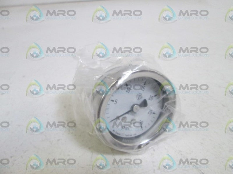 MC DANIEL CONTROLS, INC. GAUGE 1/4" NPT 0-30PSI Q3BC NSMP