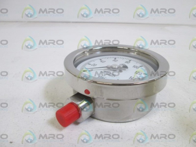 MC DANIEL CONTROLS, INC. GAUGE 1/4" NPT 0-160PSI AE NSMP