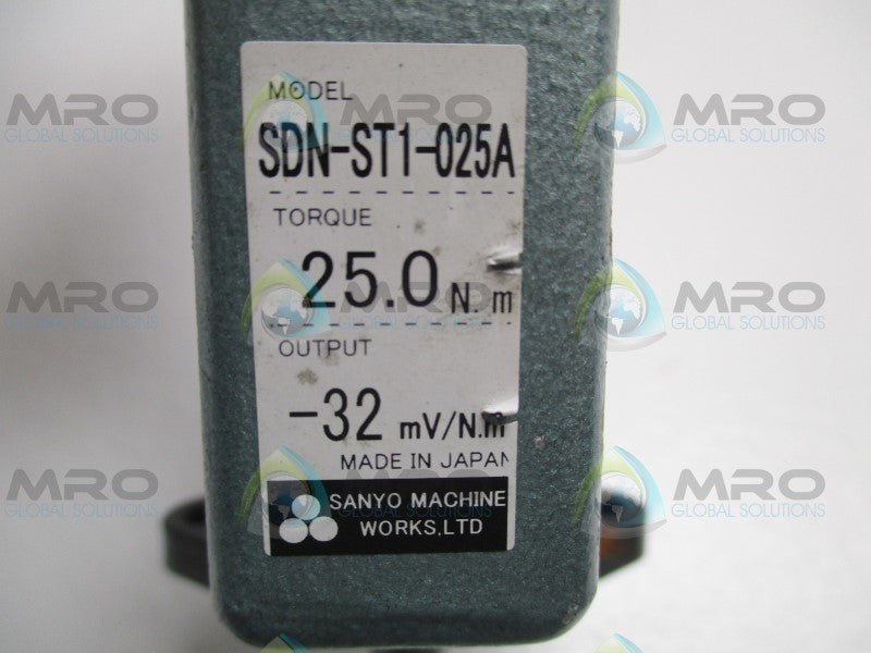 SANYO SDN-SP1-025SB SDN-ST1-025A NUTRUNNER SPINDLE  UNMP