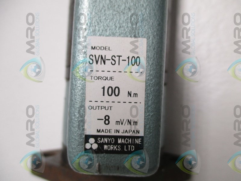 SANYO SVN-SP2-100SB SVN-ST-100 NUTRUNNER SPINDLE  UNMP
