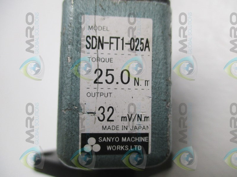 SANYO SDN-SP1-025FB SDN-FT1-025A NUTRUNNER SPINDLE  UNMP
