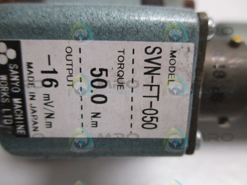 SANYO SVN-SP2-050FB SVN-FT-050 NUTRUNNER SPINDLE  UNMP