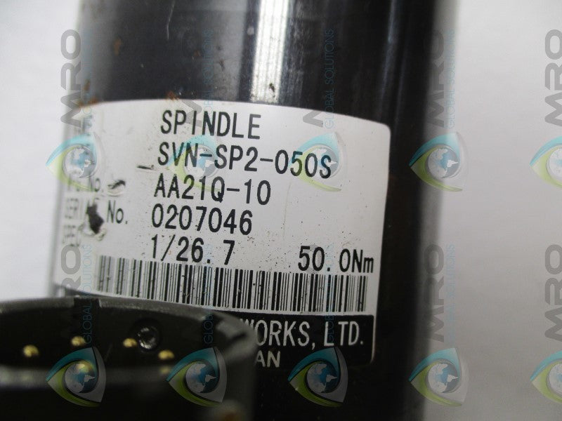 SANYO SVN-SP2-050S NUTRUNNER SPINDLE (AS PICTURED)  UNMP