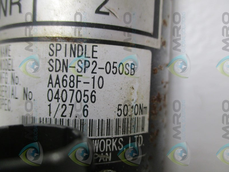 SANYO SDN-SP2-050SB SDN-ST-050 NUTRUNNER SPINDLE  UNMP