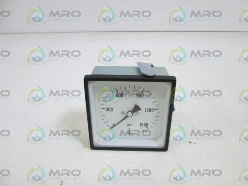 ARMATURENBAU GAUGE 0-1500 PSI RQS 96-1  NSMP