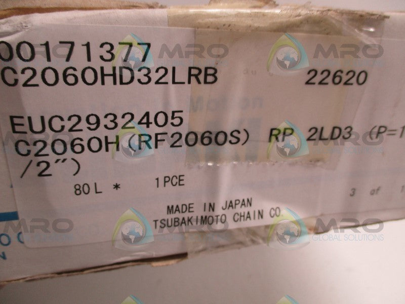 TSUBAKI C2060HD32LRB ROLLER CHAIN  NSMP