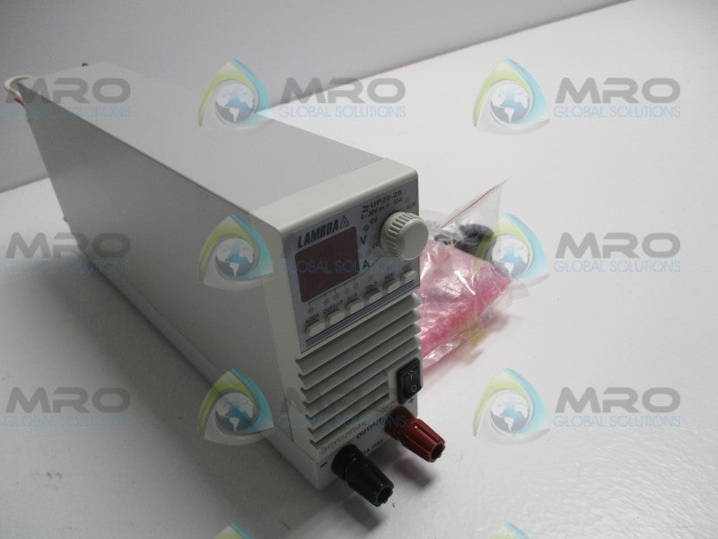 LAMBDA ZUP20-20/L PROGRAMMABLE POWER SUPPLY  NSMP