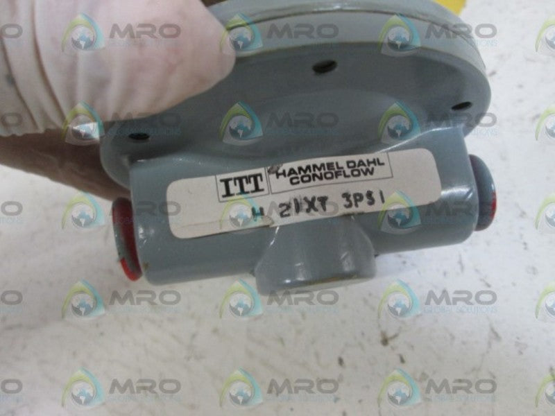 ITT PRESSURE REGULATOR H 2IXT 3PSI NSMP