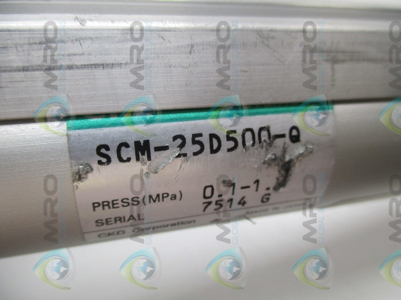 CKD SCM-25D500-Q CYLINDER (AS PICTURED)  NSNP