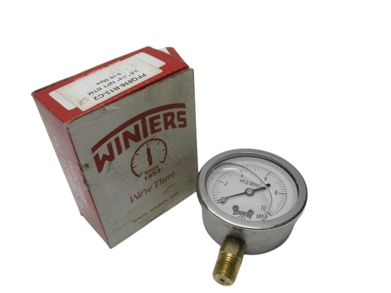 WINTERS PFQ816-R13-C2 GAUGE 0-10 MPA  NSMP
