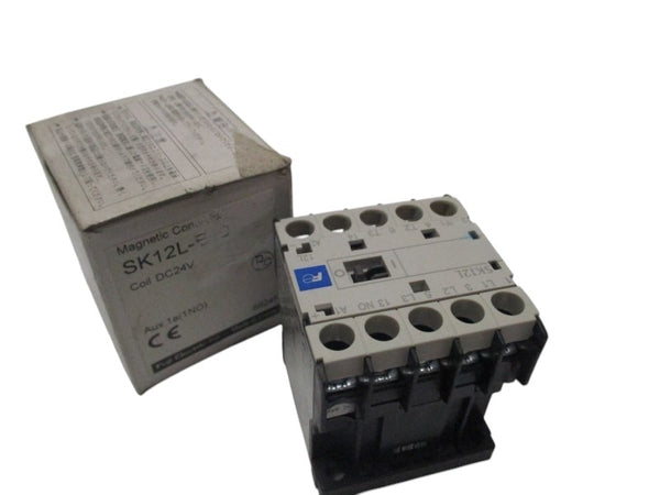 FUJI ELECTRIC SK12L-E10 MAGNETIC CONTACTOR 24VDC  NSMP