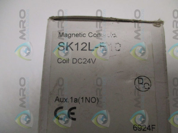 FUJI ELECTRIC SK12L-E10 MAGNETIC CONTACTOR 24VDC  NSMP