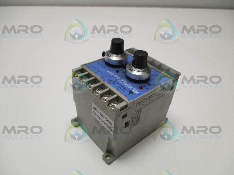 KEYENCE EG-547 AMPLIFIER UNIT  NSNP
