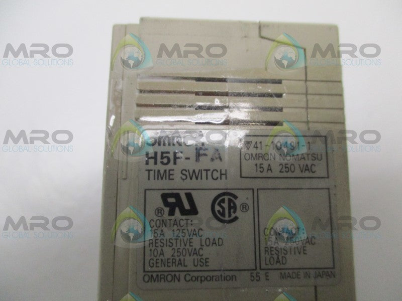 OMRON H5F-FA TIME SWITCH  UNMP