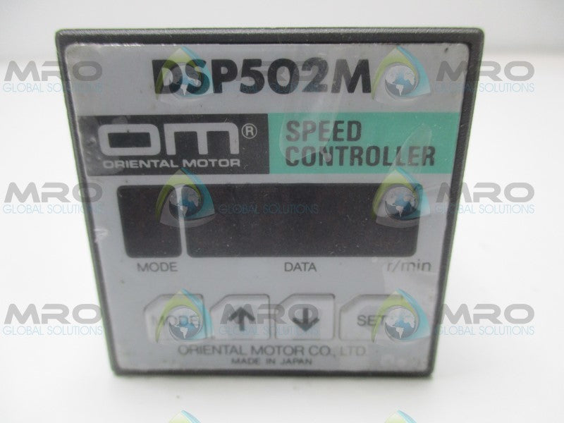 ORIENTAL MOTOR DSP502M SPEED CONTROLLER  UNMP