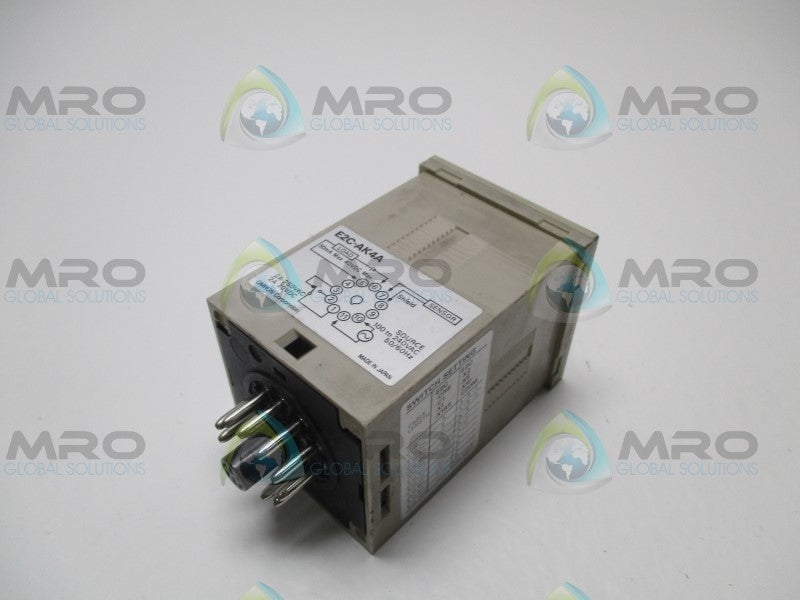 OMRON E2C-AK4A PROXIMITY SWITCH AMPLIFIER (MISSING ACCESSORIES)  NSNP