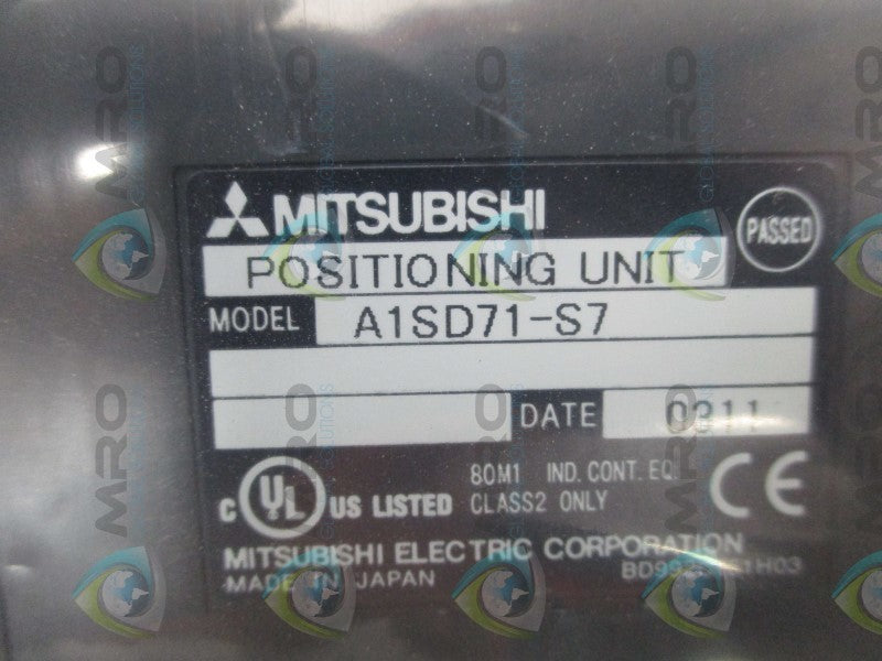 MITSUBISHI A1SD71-S7 POSITIONING UNIT  NSMP