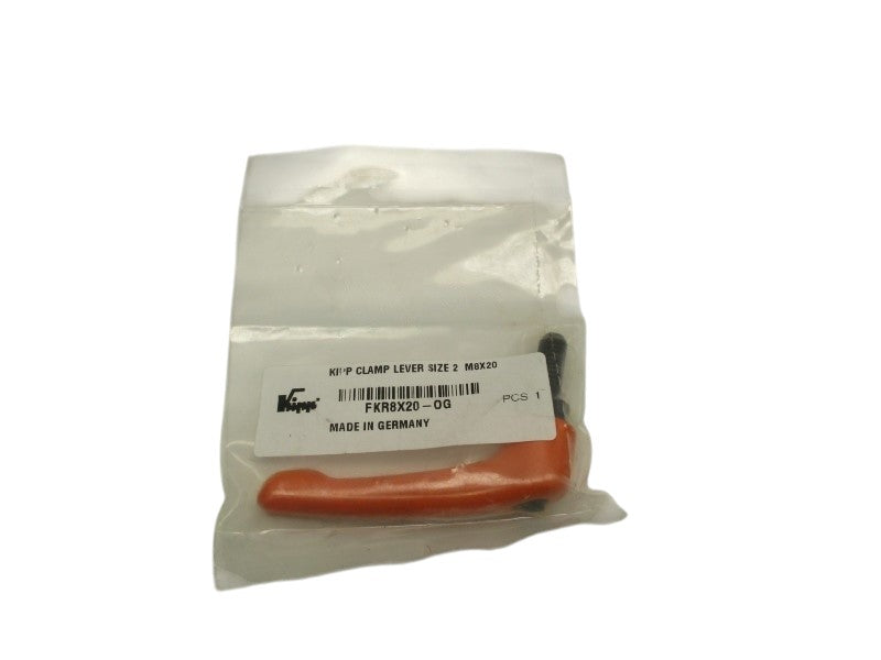 KIPP FKR8X20-OG CLAMP LEVER SIZE 2  NSMP