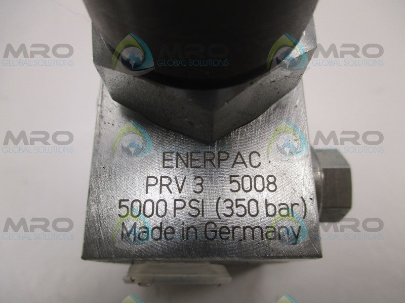 ENERPAC PRV3 HYDRUALIC PRESSURE REDUCING VALVE  NSNP