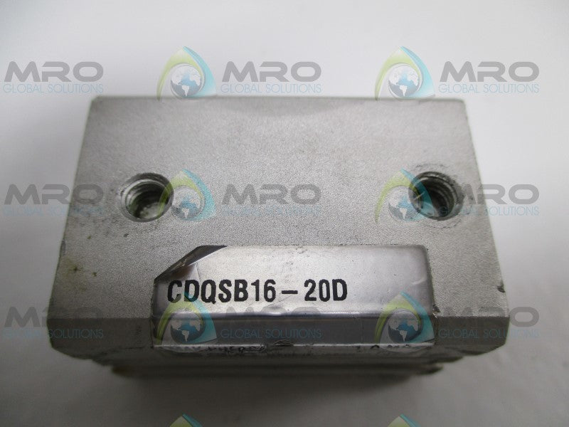 SMC CDQSB16-20D COMPACT CYLINDER  UNMP