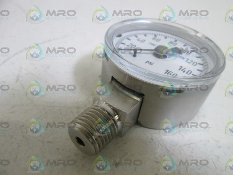 LOT OF 3 WIKA GAUGE 131.11 2" 160PSI 1/4"NPT LM 9117997 NSMP