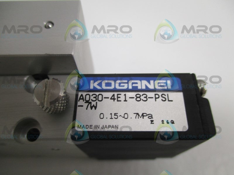 KOGANEI A030-4E1-83-PS-7W SOLENOID VALVE  NSNP