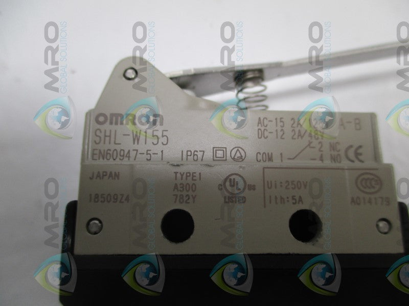 OMRON SHL-W155 LIMIT SWITCH (MISSING ACCESSORIES)  NSNP