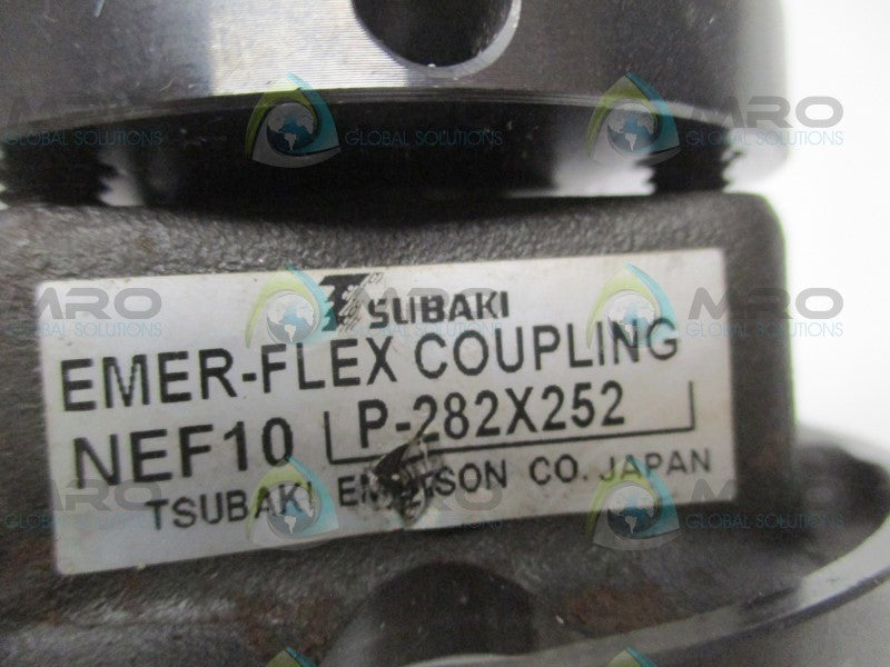 TSUBAKI NEF10 P-282X252 EMER-FLEX COUPLING  NSNP