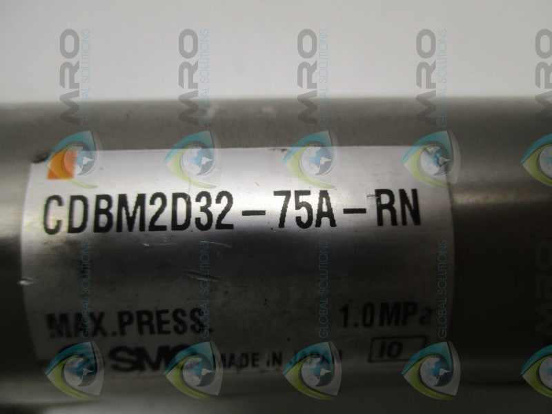 SMC CDBM2D32-75A-RN ROUND BODY CYLINDER  UNMP